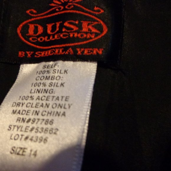 Elegant Multicolor Striped Prom Dress - Picture 9 of 9